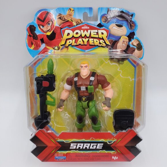 Playmates Toys ZAG Heroez Power Players Sarge Action Figure Series 1 New Sealed - Picture 1 of 5